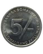 Somalilândia 5 Shillings 2005 FC