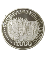 Uruguai 1000 Pesos 2011 - 200º aniversário - Independência do Uruguai