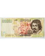 Itália 100000 Liras 1994 (Conforme foto)