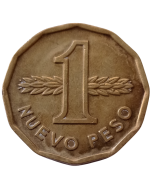 Uruguai 1 peso novo 1976
