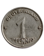 Alemanha Oriental (DDR)  1 Pfennig 1948 