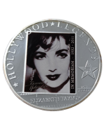Ilhas Cook 1 Dolar 2011 - Lendas de Hollywood: Elizabeth Taylor