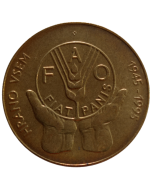 Eslovênia 5 tolarjev 1995 - 50° Aniversário - FAO