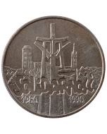 Polônia 10000 zlotych 1990 - 10º aniversário - Formação da União Solidária
