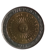 Argentina 1 Peso 2016