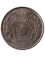 Estados Unidos ¼ dólar 1999 - Geórgia State Quarter