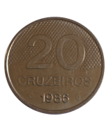 Brasil 20 Cruzeiros 1986