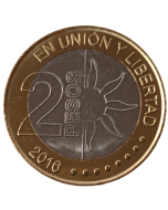 Argentina 2 Pesos 2016 FC - 200º aniversário - Independência