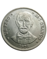 República Dominicana 1 Peso 1978 