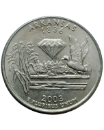 Estados Unidos ¼ dólar 2003 - Arkansas State Quarter