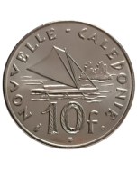Nova Caledônia 10 Francos 2001 FC