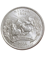 Estados Unidos ¼ dólar 2006 P - Nevada State Quarter
