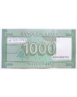 Líbano 1000 Livres 2011-2016 FE