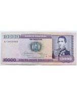 Bolívia 10000 Pesos Bolivianos 1984