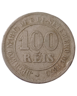 Brasil 100 Réis 1874