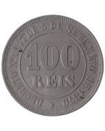 Brasil 100 Réis 1885