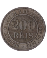 Brasil 200 Réis 1887