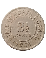 Bornéu do Norte 2½ Cêntimos 1903