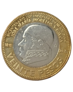 México 20 Pesos 2015 - 200º Aniversário da morte de José Maria Morelos