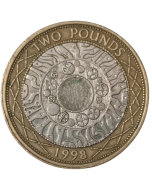 Reino Unido 2 Libras 1997