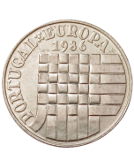 Portugal 25 Escudos 1986 - Adesão de Portugal à Comunidade Económica Europeia