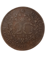 Região Autônoma dos Açores 20 Réis 1865 