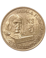 Uruguai 5 Pesos Novos 1976 - 250º aniversário - Fundação de Montevidéu