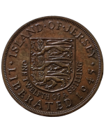 Jersey  1/12 shilling 1945 - Libertação de Jersey (Rainha Elizabeth II)