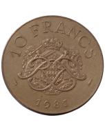 Mônaco 10 Francos 1981