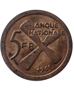 Katanga 5 francos 1961