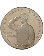Ilhas Marshall 5 dólares 1990 - Centenário Nascimento de Dwight David Eisenhower