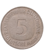 Alemanha 5 mark 1989 D