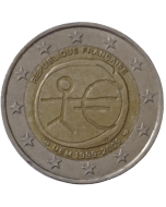 França 2 Euros 2009 - 10 Anos da União Económica e Monetária e do Nascimento do Euro