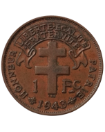 Camarões Francês 1 franco 1943