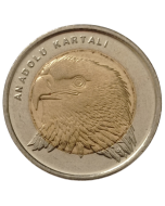 Turquia 1 Lira 2014 FC - Águia da Anatólia
