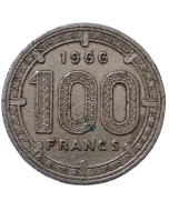 Estados da África Equatorial 100 francos 1966