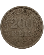Brasil 200 Réis 1884