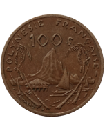 Polinésia Francesa 100 francos 1976