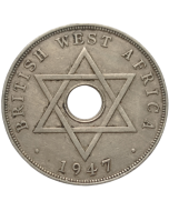 África Ocidental Britânica 1 penny 1947