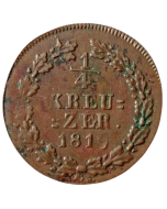 Nassau ¼ kreuzer 1819