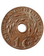 Índias Orientais Holandesas 1 cêntimo 1945