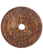 Território de Nova Guiné 1 penny 1944