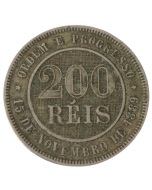 Brasil 200 Réis 1898