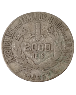 Brasil 2000 Réis 1928 - Mocinha (Prata)