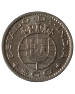 Índia Portuguesa 60 centavos 1958