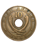 África Oriental Britânica 10 centavos 1941