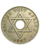 África Ocidental Britânica 1 Cent 1947