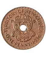 Território de Nova Guiné 1 Penny 1936