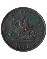 Províncias Canadenses (Alto Canadá) ½ Penny 1850
