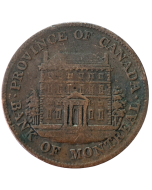 Províncias Canadenses (Montreal)  ½ Penny 1844